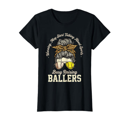 Sports Mom Softball Baseball Parent Sweatshirt - Minimalist Print Unisex - T-Shirt, Sweatshirt, Hoodie