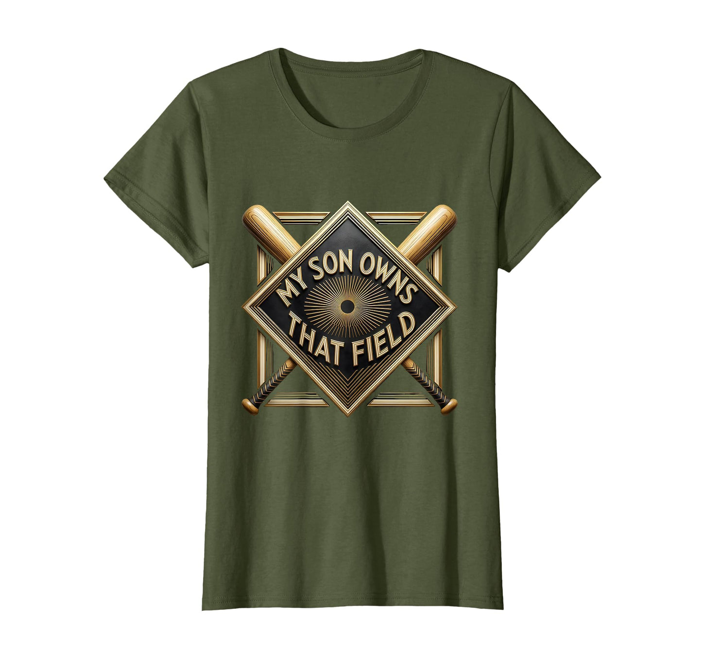 Baseball Mom My Son Owns That Field T-Shirt - Streetwear Style for Adults - T-Shirt, Sweatshirt, Hoodie