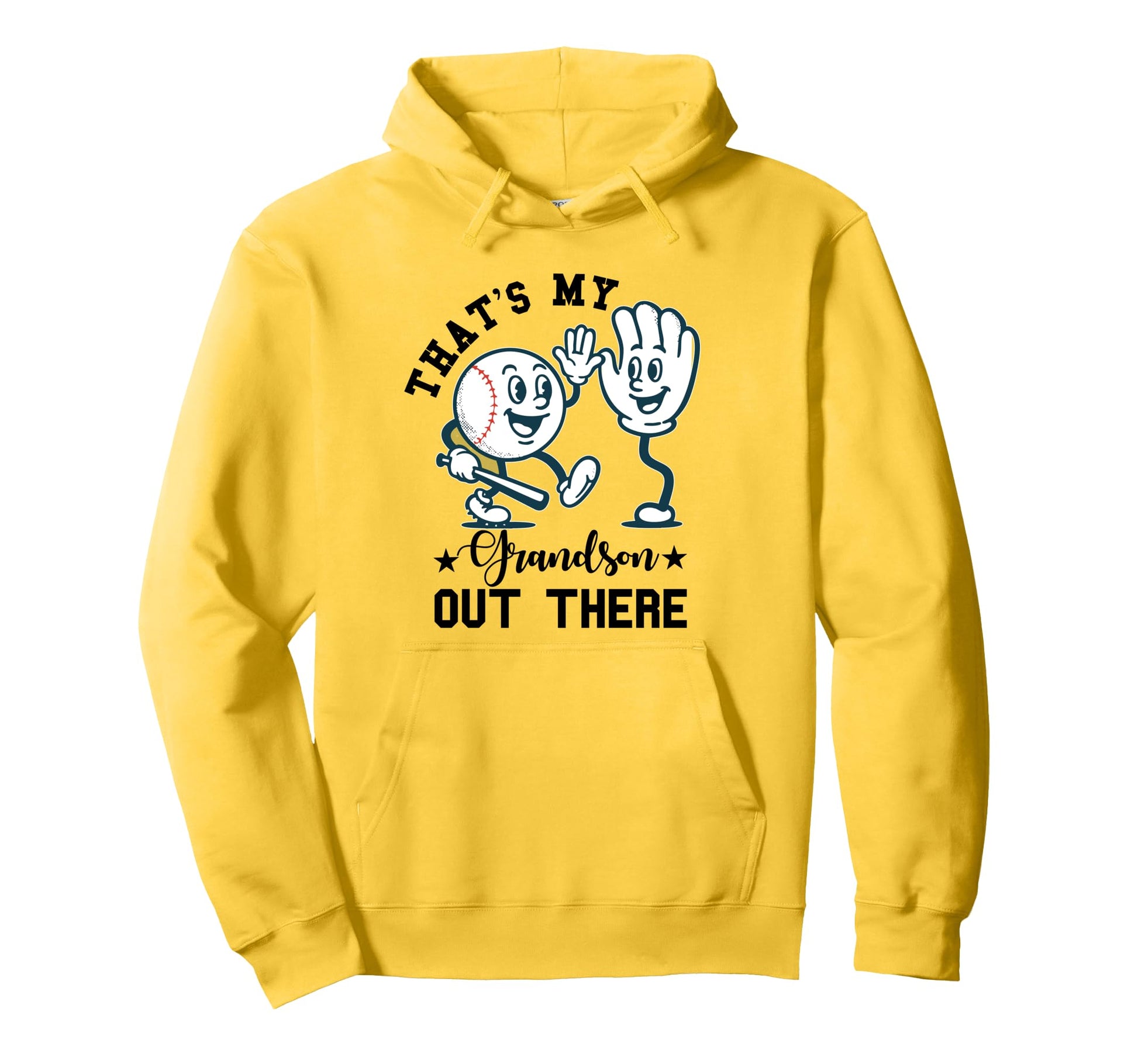 Thats My Grandson Out There Hoodie - Fun Novelty Design for Adults - T-Shirt, Sweatshirt, Hoodie