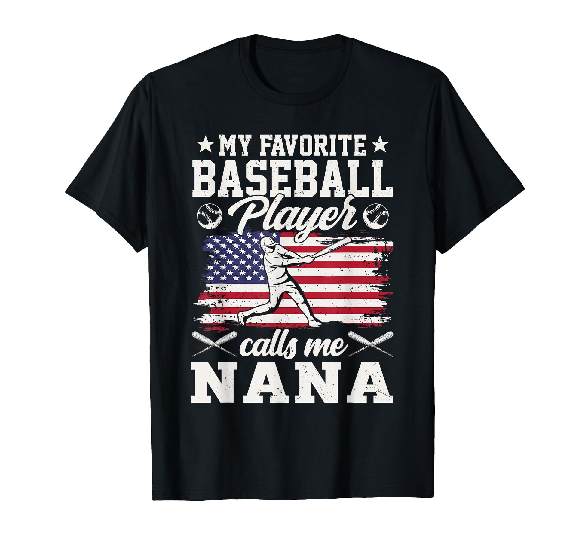 My Favorite Baseball Player Calls T-Shirt - Fun Novelty Design Men Women - T-Shirt, Sweatshirt, Hoodie