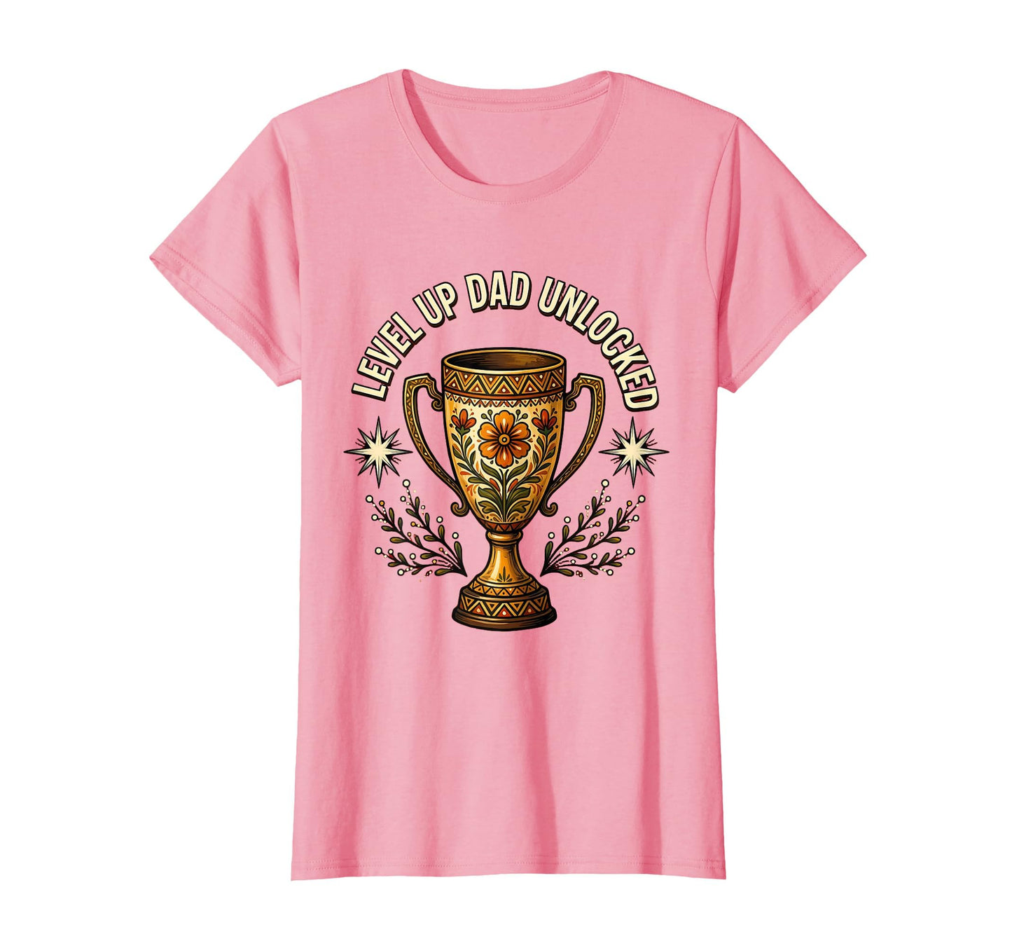 Level Up Dad Unlocked Fathers Day T-Shirt - Minimalist Print Unisex - T-Shirt, Sweatshirt, Hoodie