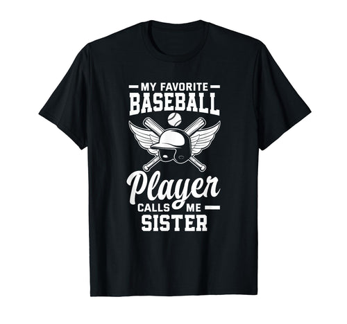 My Favorite Baseball Player Calls Me T-Shirt - Minimalist Print Unisex - T-Shirt, Sweatshirt, Hoodie