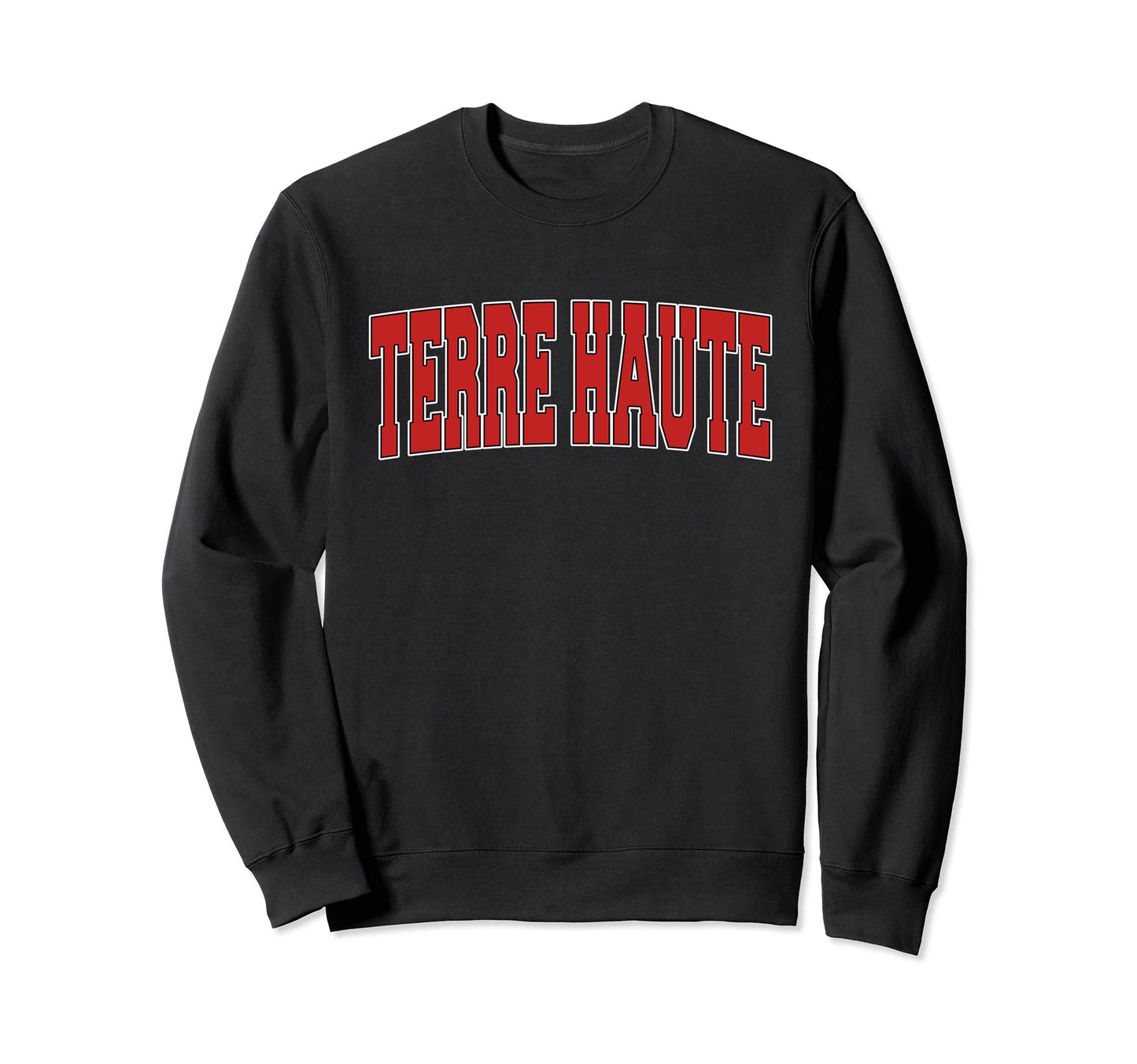 Terre Haute Indiana Varsity Usa Sweatshirt - Aesthetic Graphic for Adults - T-Shirt, Sweatshirt, Hoodie