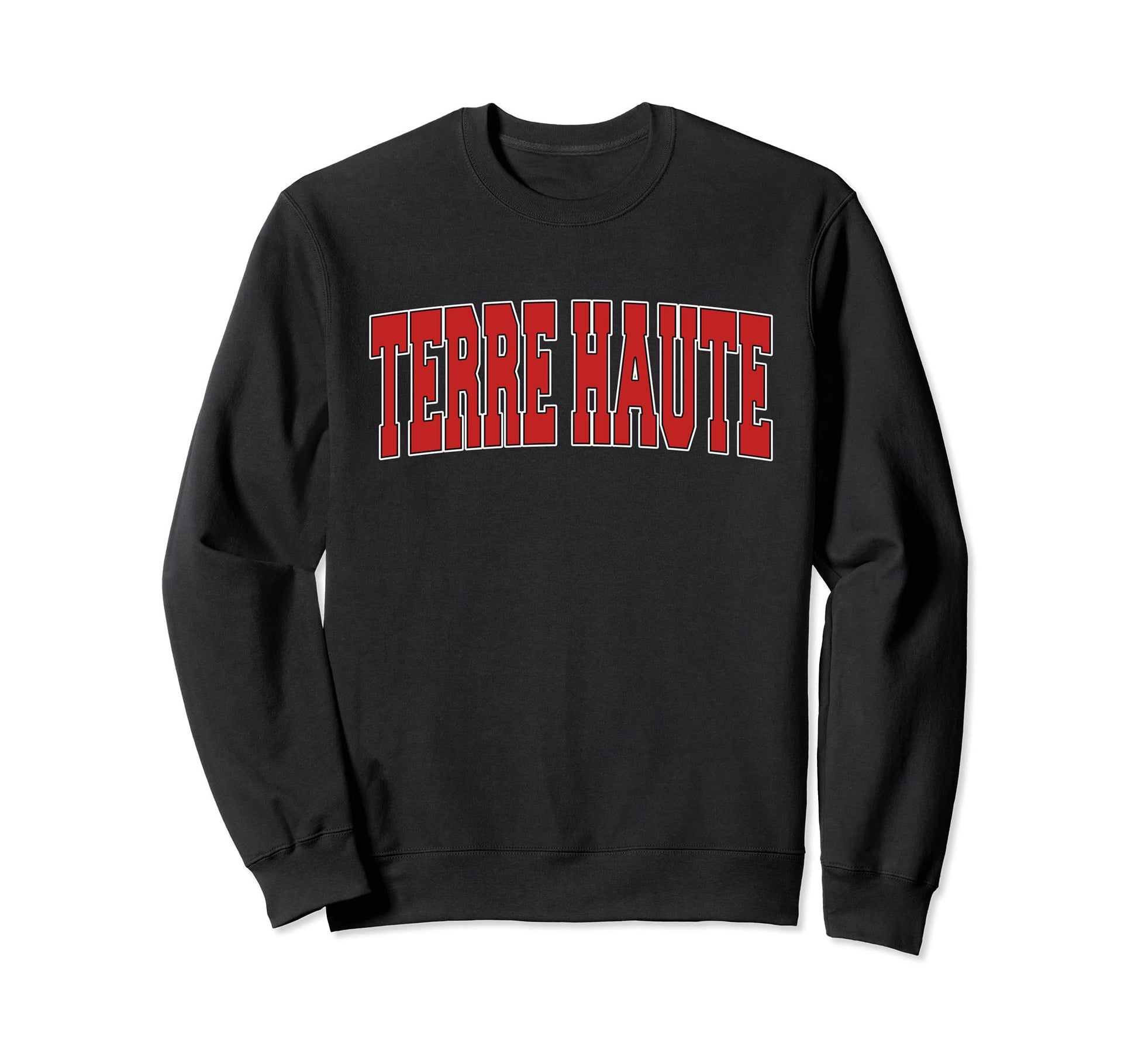 Terre Haute Indiana Varsity Usa Sweatshirt - Aesthetic Graphic for Adults - T-Shirt, Sweatshirt, Hoodie