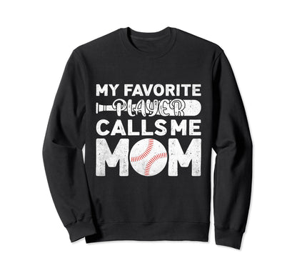Funny Baseball Mom Baseball Fans Sweatshirt - Minimalist Print Men Women - T-Shirt, Sweatshirt, Hoodie