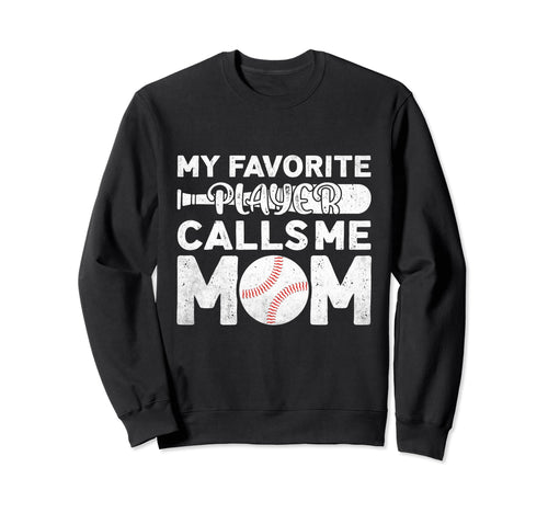Funny Baseball Mom Baseball Fans Sweatshirt - Minimalist Print Men Women - T-Shirt, Sweatshirt, Hoodie
