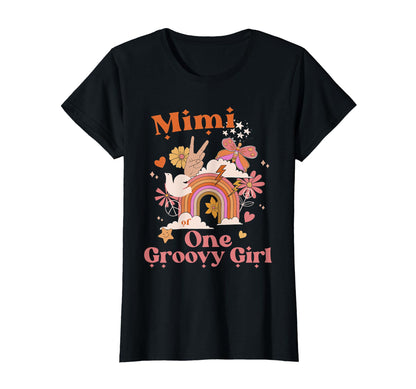 Mimi One Groovy Boho Hippie T-Shirt - Fun Novelty Design for Adults - T-Shirt, Sweatshirt, Hoodie