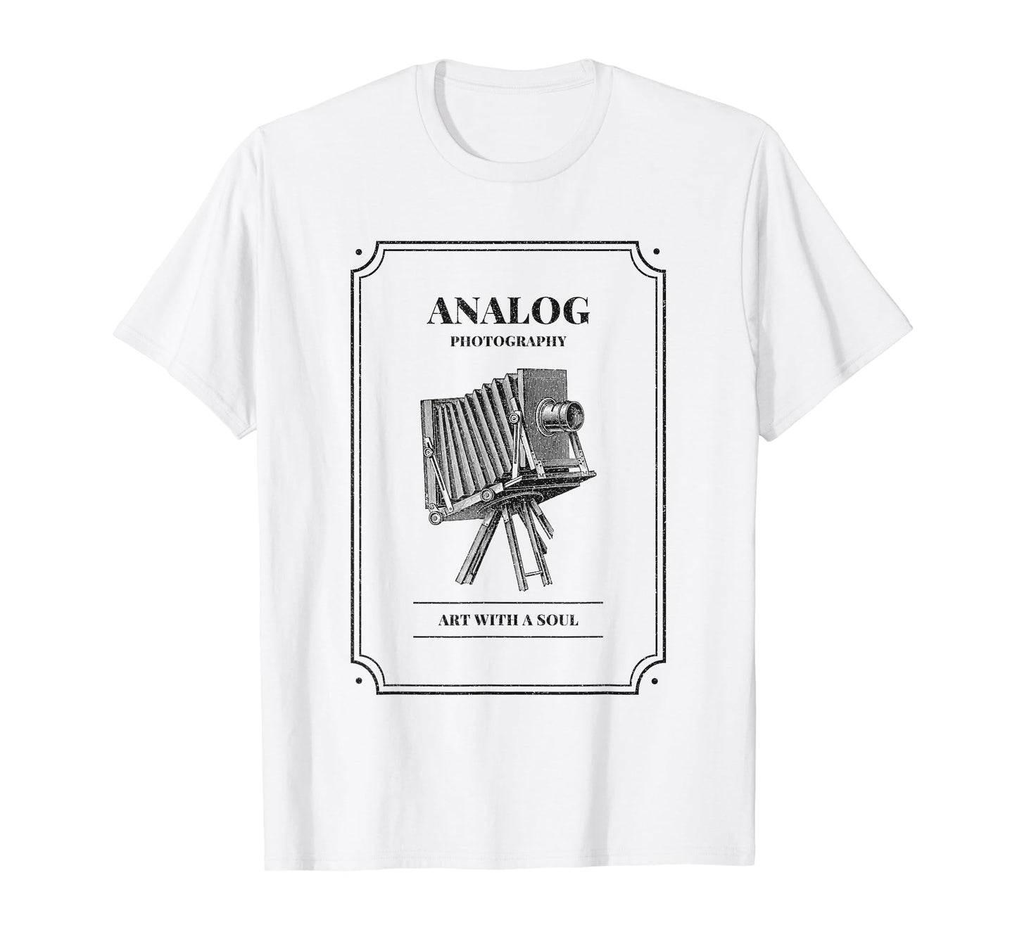 Analog Photography Art Soul Camera T-Shirt - Aesthetic Graphic for Adults - T-Shirt, Sweatshirt, Hoodie