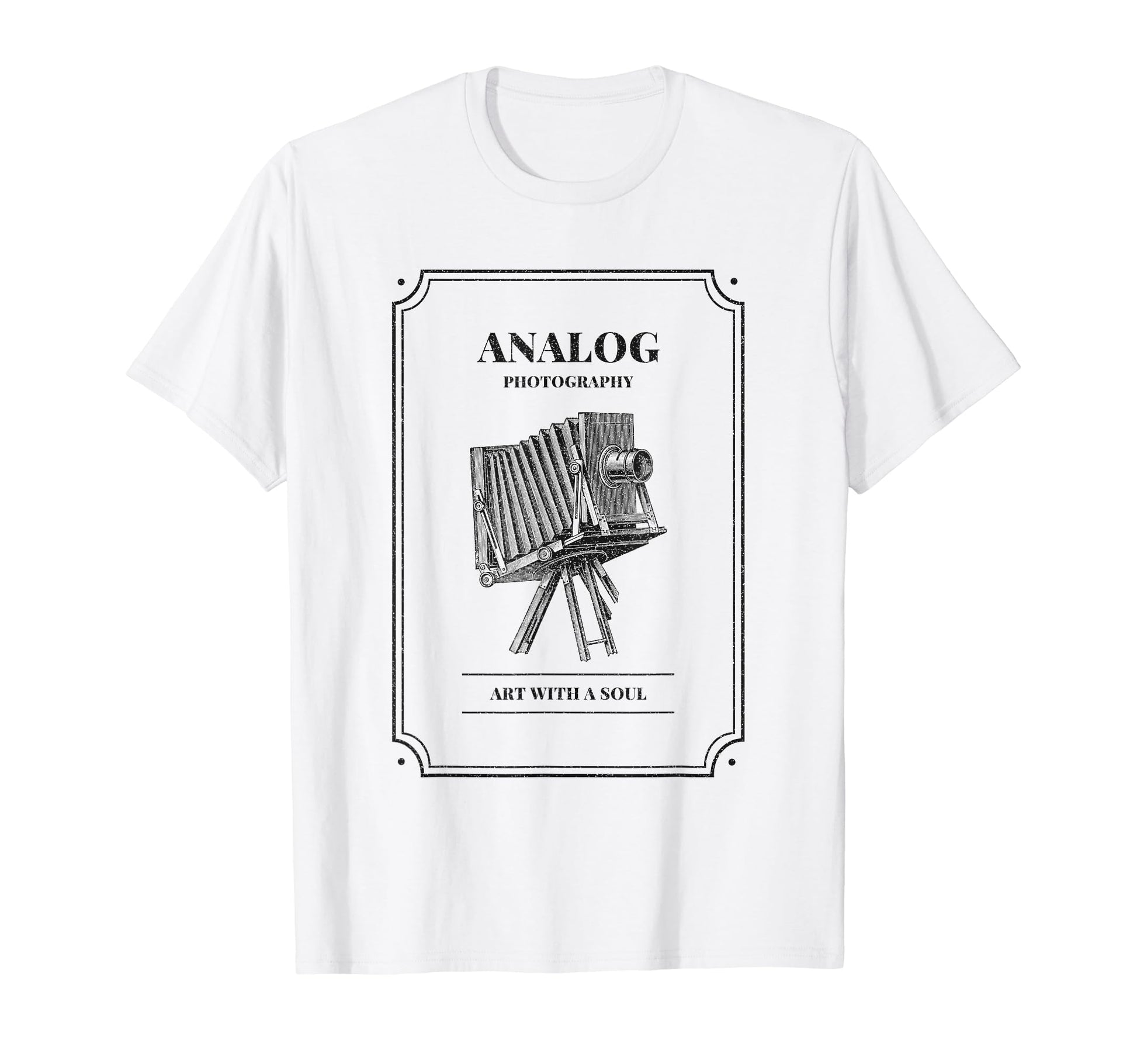Analog Photography Art Soul Camera T-Shirt - Aesthetic Graphic for Adults - T-Shirt, Sweatshirt, Hoodie