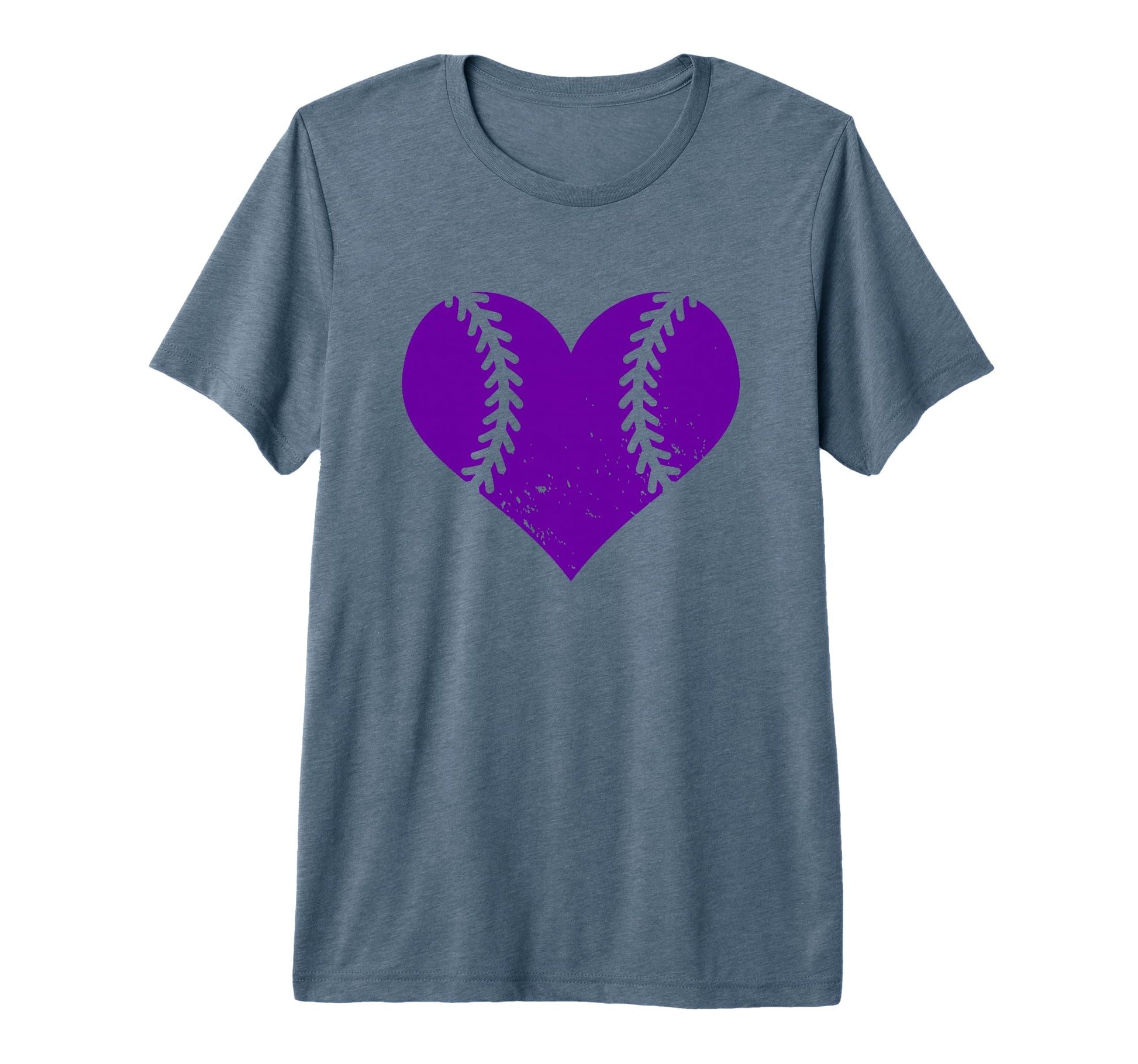 Softball Heart Funny Baseball Player T-Shirt - Graphic Print for Adults - T-Shirt, Sweatshirt, Hoodie