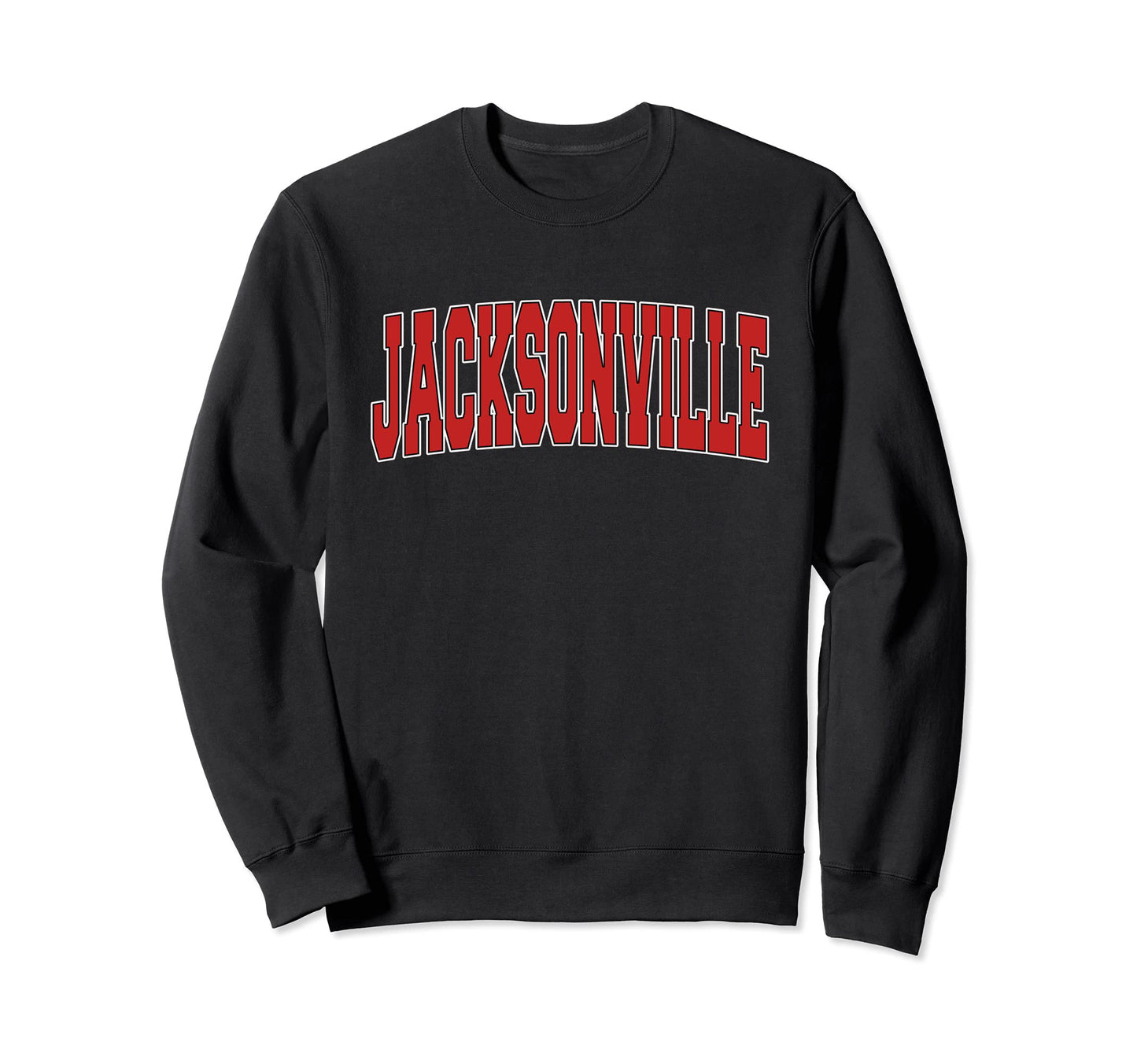 Jacksonville Nc North Sweatshirt - Casual Everyday Wear for Adults - T-Shirt, Sweatshirt, Hoodie