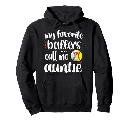 Favorite Softball Baseball Players Hoodie - Casual Everyday Wear Men Women - T-Shirt, Sweatshirt, Hoodie