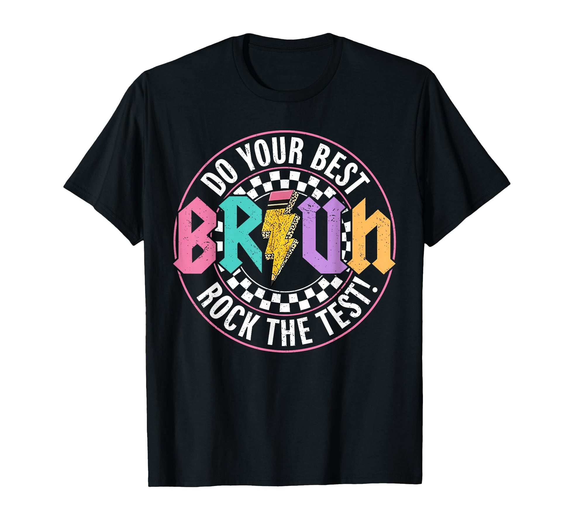 Rock Test Bruh Test Day State T-Shirt - Aesthetic Graphic for Adults - T-Shirt, Sweatshirt, Hoodie