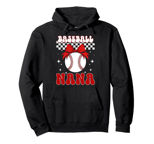 Baseball Nana Coquette Nana Baseball Hoodie - Novelty Apparel Men Women - T-Shirt, Sweatshirt, Hoodie