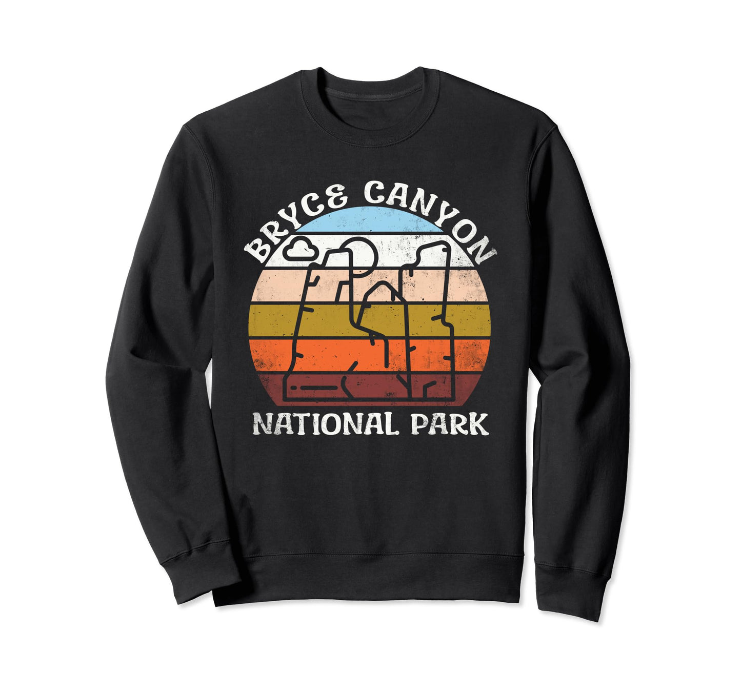 Bryce Canyon National Park Utah Sweatshirt - Minimalist Print Unisex - T-Shirt, Sweatshirt, Hoodie