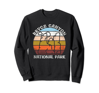 Bryce Canyon National Park Utah Sweatshirt - Minimalist Print Unisex - T-Shirt, Sweatshirt, Hoodie