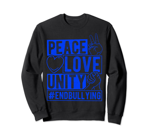Peace Love Unity Friends Spread Love Sweatshirt - Streetwear Style Unisex - T-Shirt, Sweatshirt, Hoodie