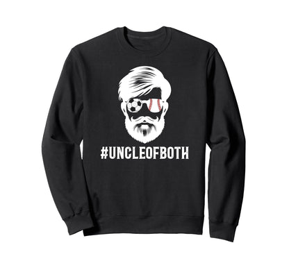 Uncle Both Baseball Soccer Uncle Sweatshirt - Streetwear Style Men Women - T-Shirt, Sweatshirt, Hoodie