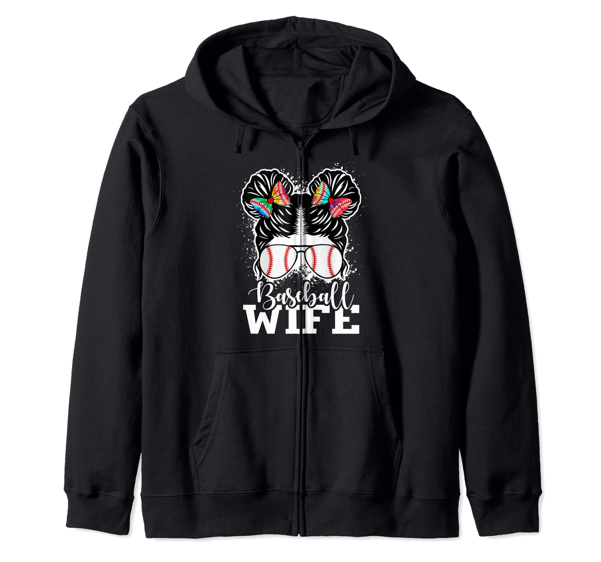 Baseball Wife Baseball Game Day Sweatshirt - Trendy Graphic for Adults - T-Shirt, Sweatshirt, Hoodie