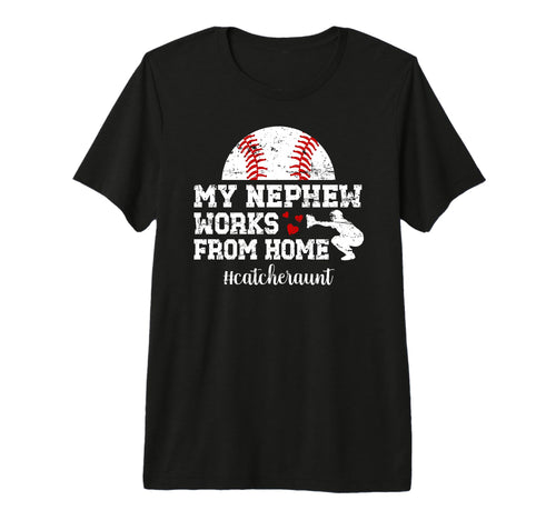 Baseball Catcher Aunt Funny Aunt T-Shirt - Graphic Print Men Women - T-Shirt, Sweatshirt, Hoodie
