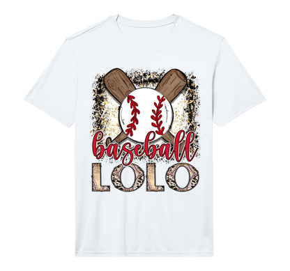 Baseball Lolo Leopard Proud Ball Lolo T-Shirt - Minimalist Print Unisex - T-Shirt, Sweatshirt, Hoodie