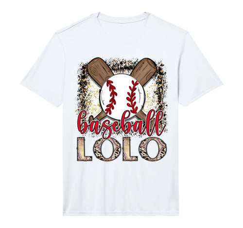 Baseball Lolo Leopard Proud Ball Lolo T-Shirt - Minimalist Print Unisex - T-Shirt, Sweatshirt, Hoodie