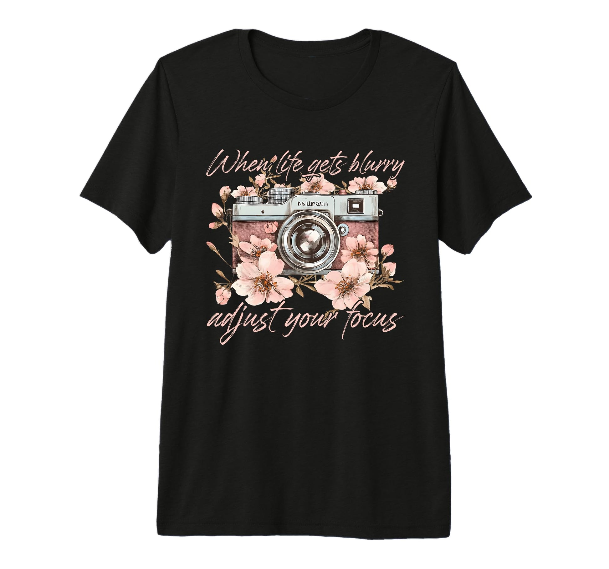 When Life Gets Blurry Adjust Your T-Shirt - Custom Art Print for Adults - T-Shirt, Sweatshirt, Hoodie