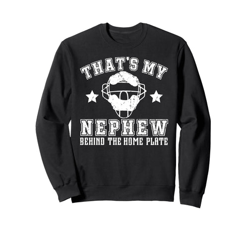Proud Baseball Catcher Uncle Sweatshirt - Aesthetic Graphic Men Women - T-Shirt, Sweatshirt, Hoodie