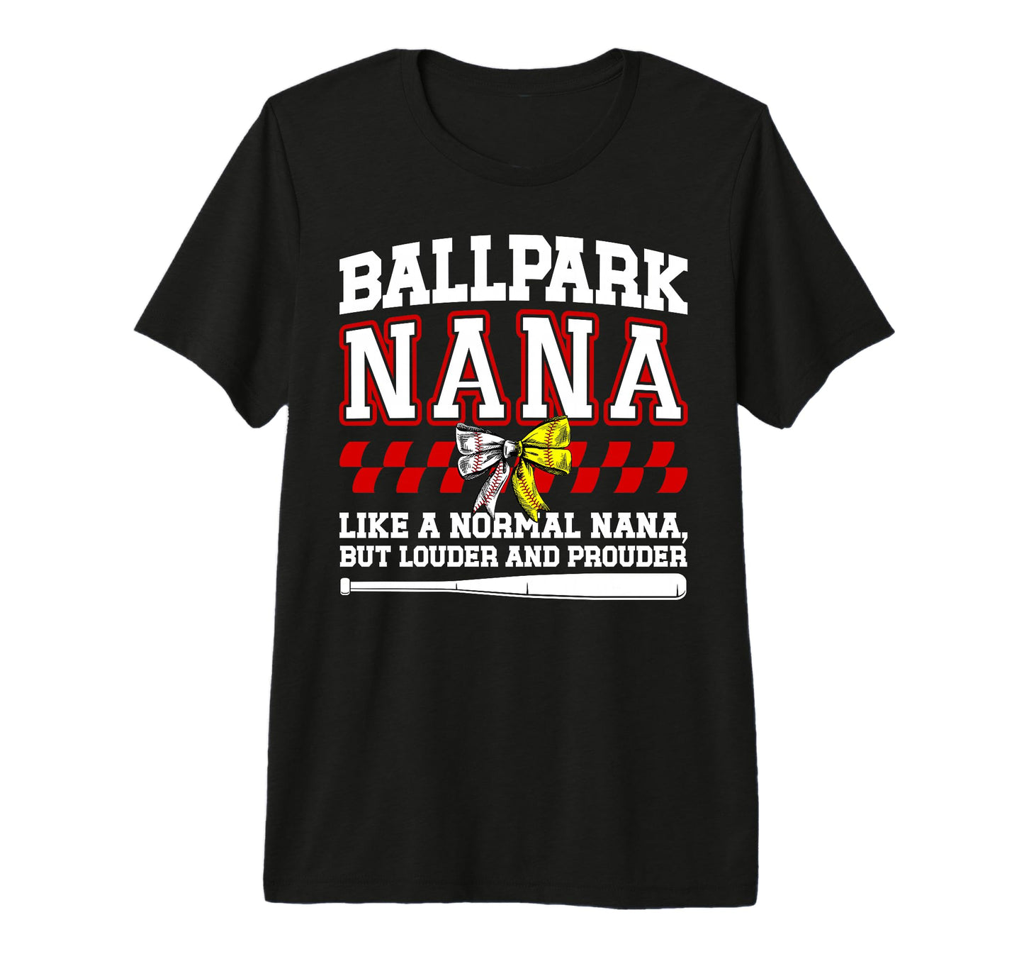 Ballpark Nana Definition Baseball T-Shirt - Unique Graphic Men Women - T-Shirt, Sweatshirt, Hoodie