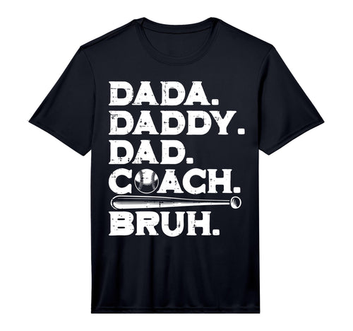 Mens Fathers Day Dada Daddy Dad Coach T-Shirt - Novelty Apparel Men Women - T-Shirt, Sweatshirt, Hoodie
