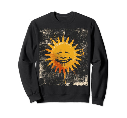 Sun Boho Groovy Sunshine Sweatshirt - Casual Everyday Wear Men Women - T-Shirt, Sweatshirt, Hoodie