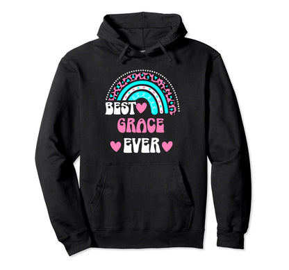 Best Grace Ever Personal Name Leopard Hoodie - Custom Art Print Unisex - T-Shirt, Sweatshirt, Hoodie