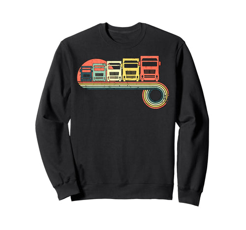 Truck Sunset Rainbow Sweatshirt - Trendy Graphic Unisex - T-Shirt, Sweatshirt, Hoodie