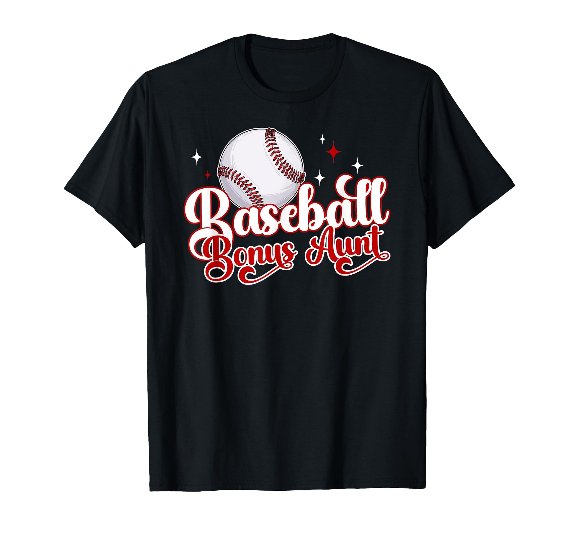Baseball Bonus Aunt Baseball Player T-Shirt - Trendy Graphic for Adults - T-Shirt, Sweatshirt, Hoodie