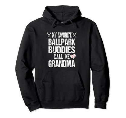 My Favorite Ballpark Buddies Call Me Hoodie - Aesthetic Graphic Men Women - T-Shirt, Sweatshirt, Hoodie