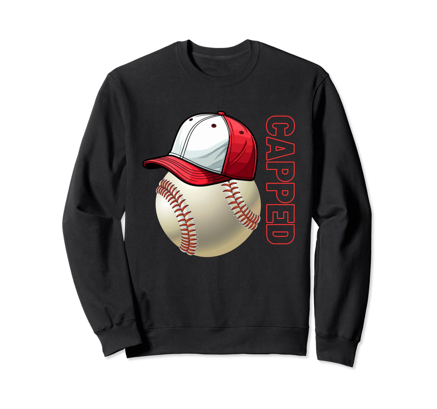 Baseball Cap Sports Field Trip Sweatshirt - Streetwear Style Men Women - T-Shirt, Sweatshirt, Hoodie