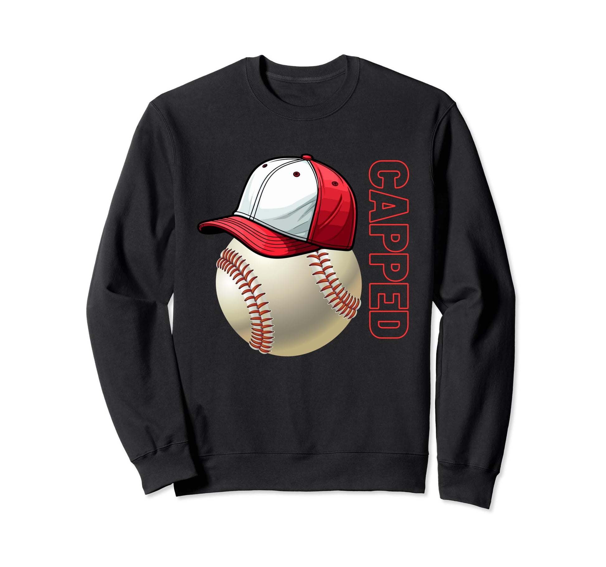 Baseball Cap Sports Field Trip Sweatshirt - Streetwear Style Men Women - T-Shirt, Sweatshirt, Hoodie