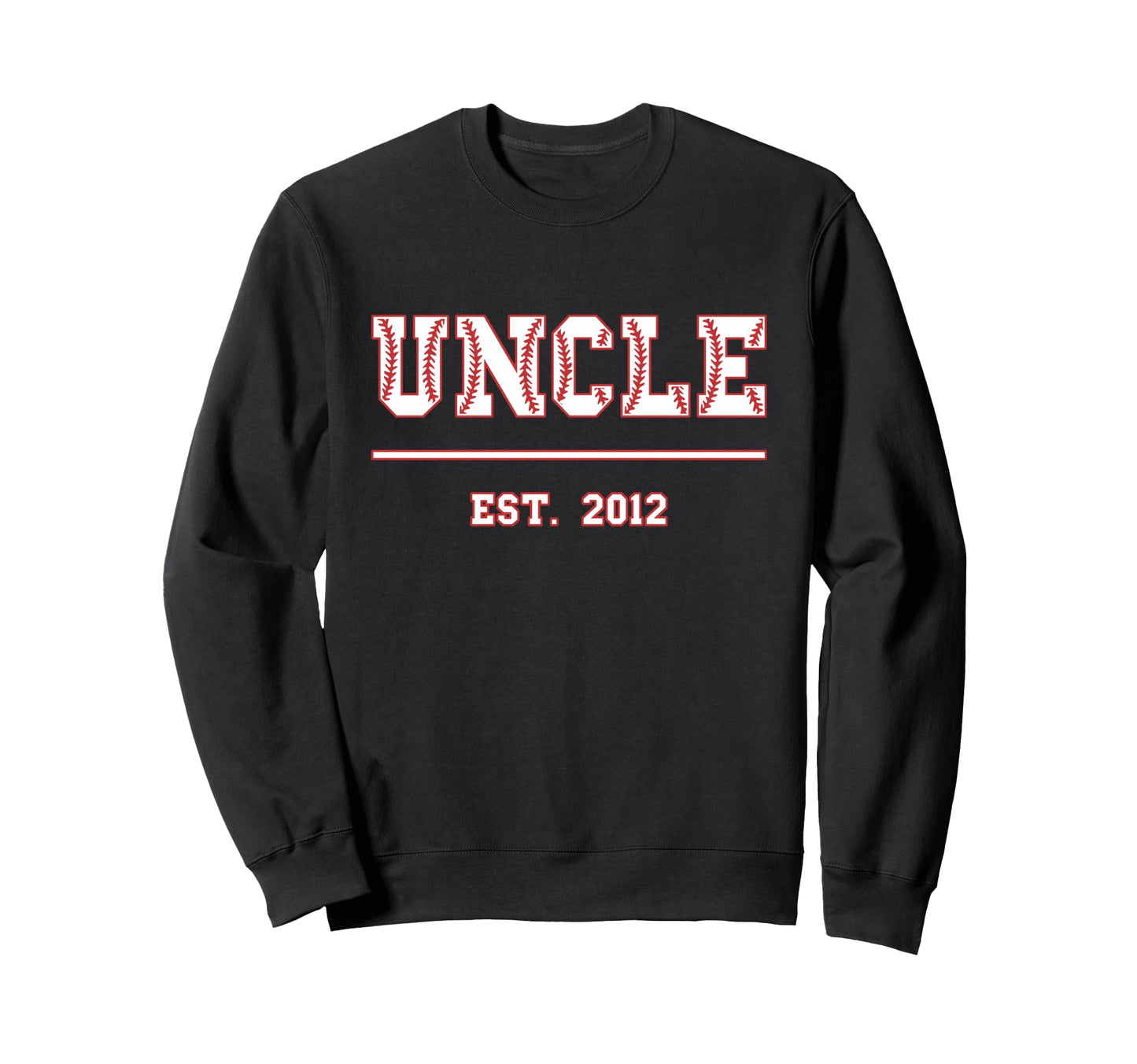 Uncle Est 2012 Sports Established Sweatshirt - Novelty Apparel for Adults - T-Shirt, Sweatshirt, Hoodie