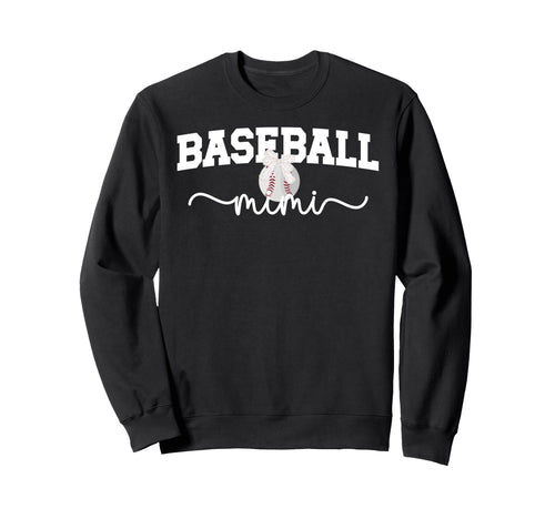 Baseball Mimi Grandma Mimi Sweatshirt - Novelty Apparel for Adults - T-Shirt, Sweatshirt, Hoodie