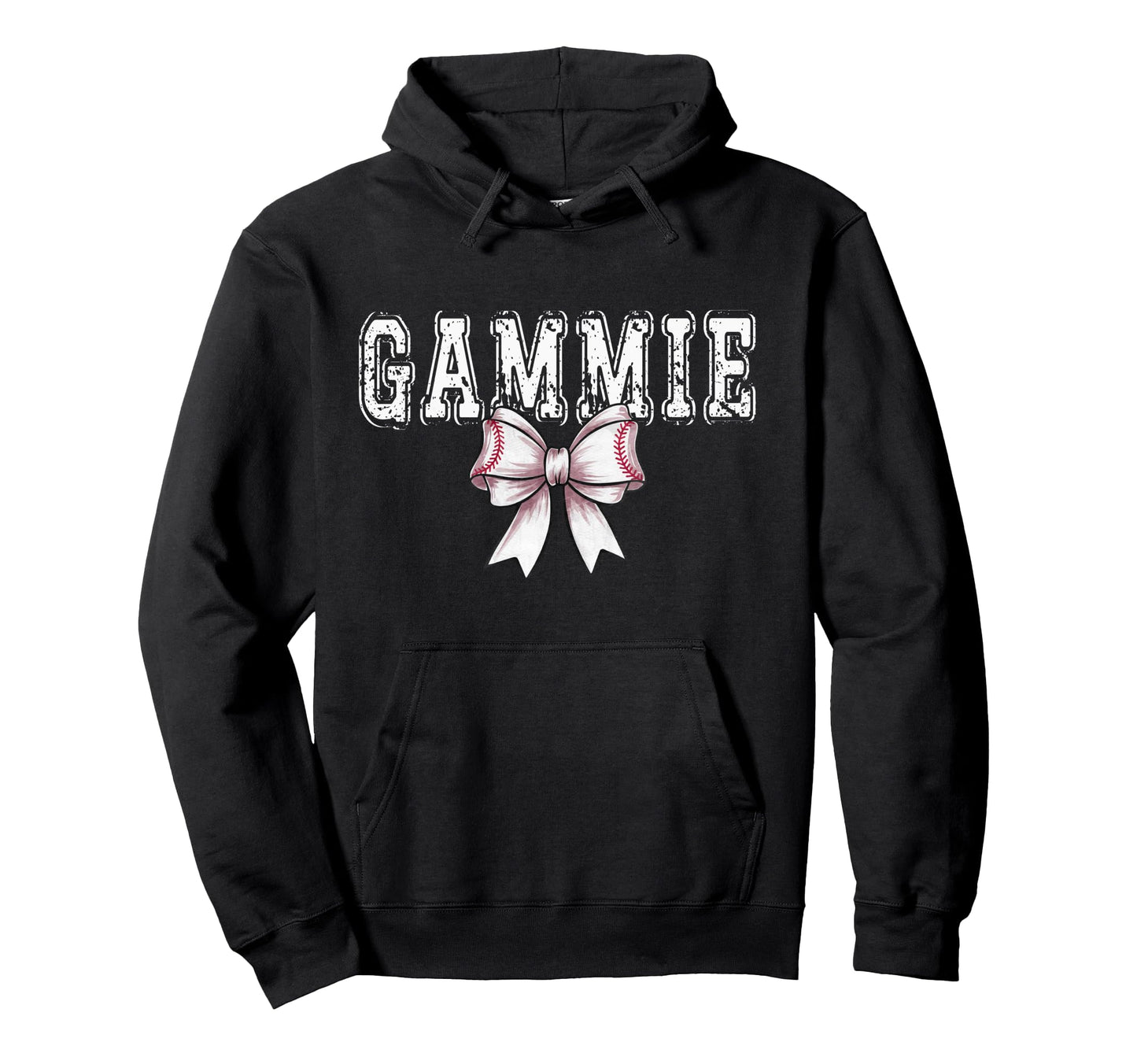 Coquette Baseball Gammie Spirit Hoodie - Custom Art Print for Adults - T-Shirt, Sweatshirt, Hoodie