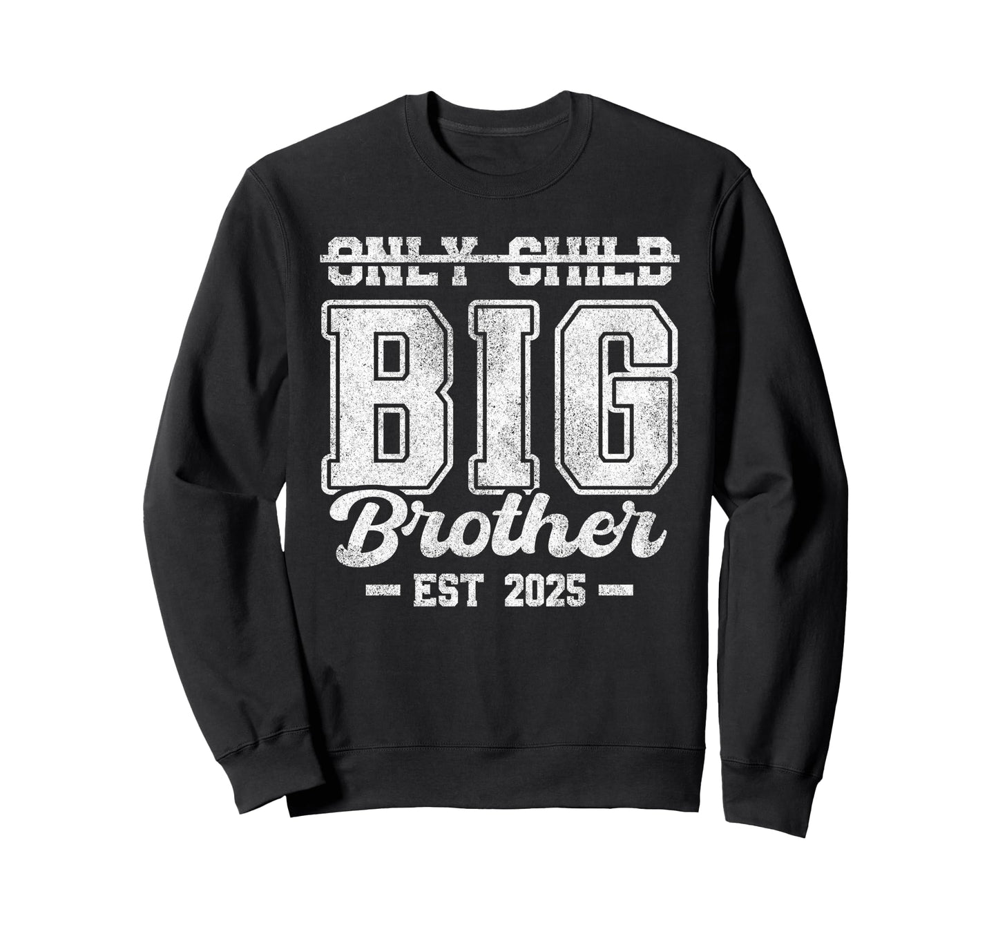 Baseball Big Brother 2025 Pregnancy Sweatshirt - Unique Graphic for Adults - T-Shirt, Sweatshirt, Hoodie