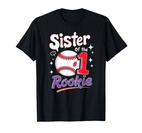 Aunt Rookie 1St Birthday Baseball T-Shirt - Minimalist Print Men Women - T-Shirt, Sweatshirt, Hoodie