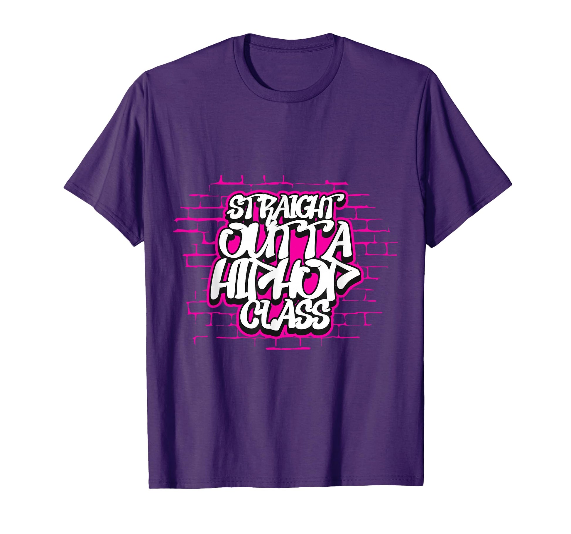 Straight Outta Hip Hop Class T-Shirt - Minimalist Print Men Women - T-Shirt, Sweatshirt, Hoodie