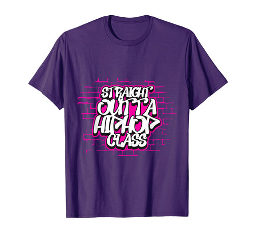 Straight Outta Hip Hop Class T-Shirt - Minimalist Print Men Women - T-Shirt, Sweatshirt, Hoodie