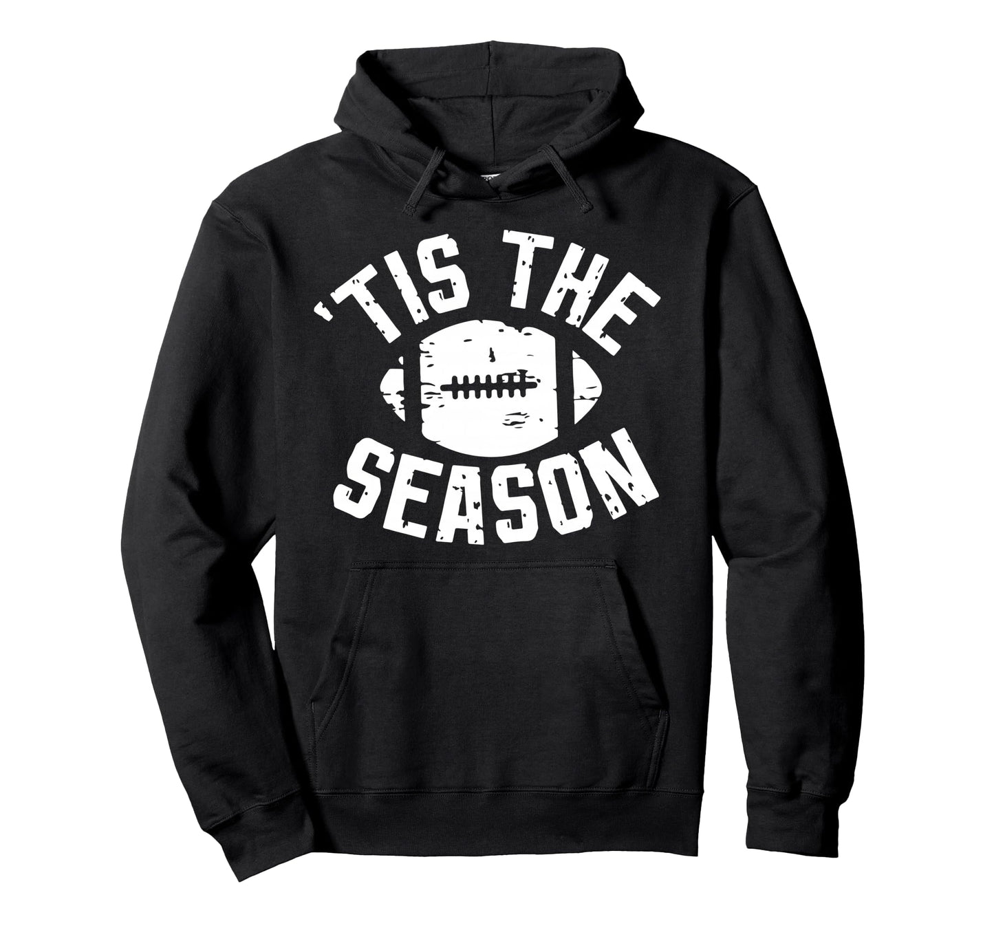 Tis Season Football Mom Game Day Sports Hoodie - Unique Graphic Unisex - T-Shirt, Sweatshirt, Hoodie