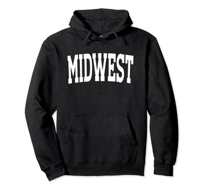 Midwest City Midwestern America Boho Hoodie - Novelty Apparel for Adults - T-Shirt, Sweatshirt, Hoodie