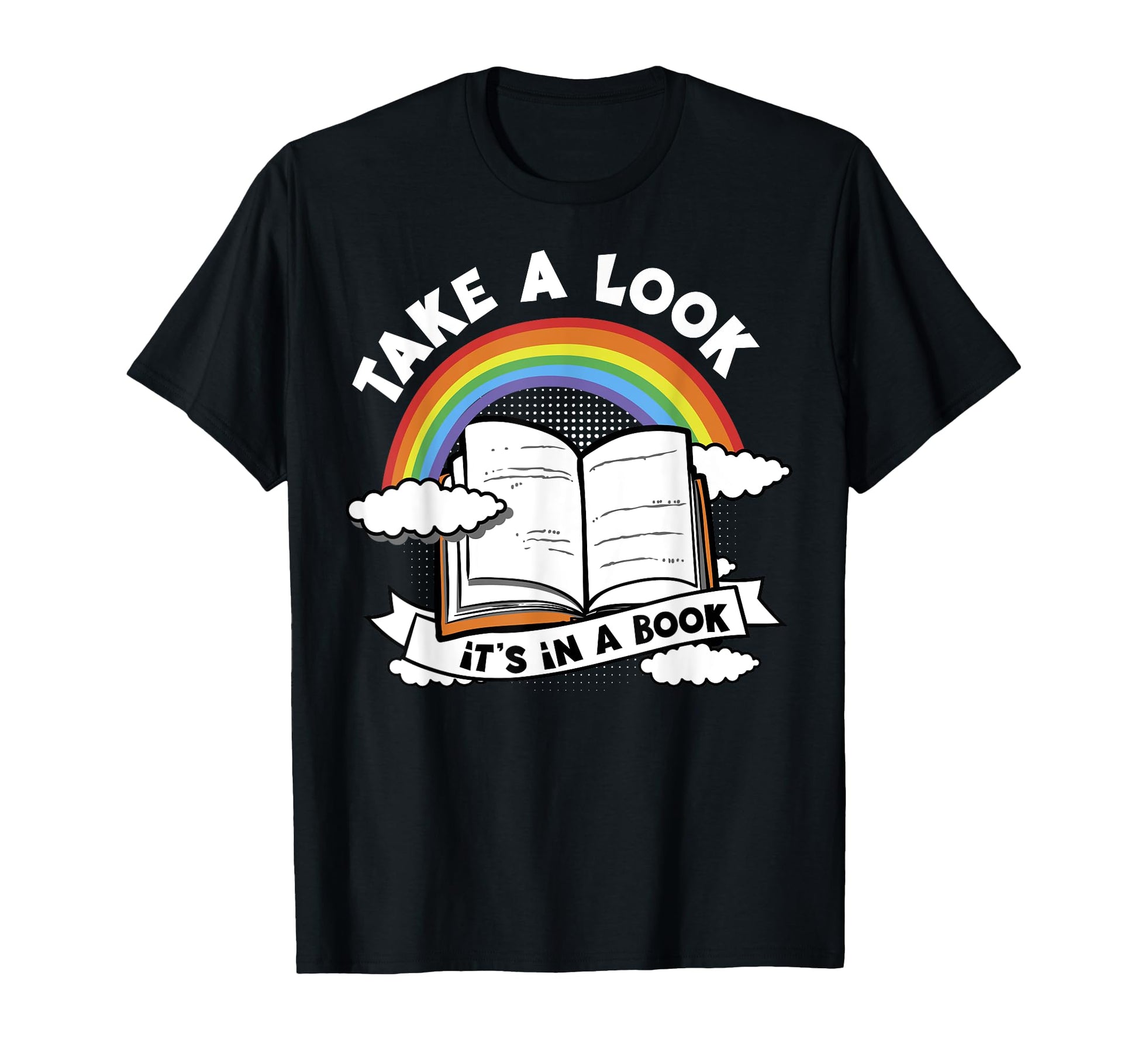 Love Reading Love Rainbows Gift Rainbow T-Shirt - Minimalist Print Unisex - T-Shirt, Sweatshirt, Hoodie