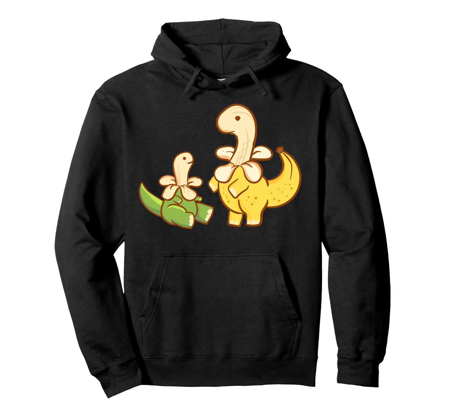 Kawaii Anime Banana Saurus Bananasaurus Hoodie - Graphic Print Men Women - T-Shirt, Sweatshirt, Hoodie