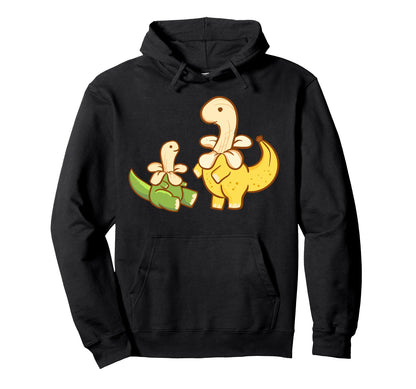 Kawaii Anime Banana Saurus Bananasaurus Hoodie - Graphic Print Men Women - T-Shirt, Sweatshirt, Hoodie