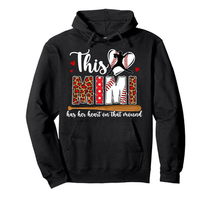 That Mound Baseball Pitcher Mimi Hoodie - Fun Novelty Design Men Women - T-Shirt, Sweatshirt, Hoodie